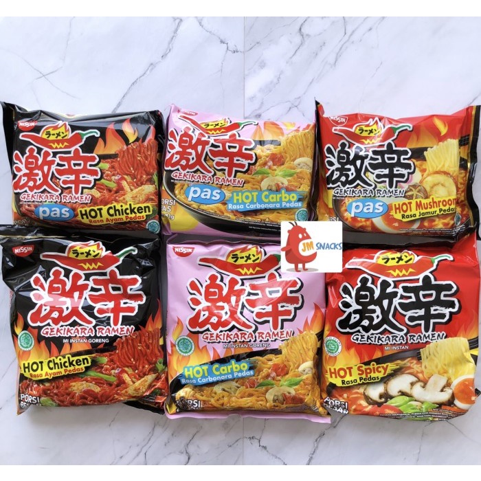 

Ss5Gg Promo!! Gekikara Ramen Ala Jepang Porsi Pas Dan Jumbo - Jepang - Hot Mushroom, Pas