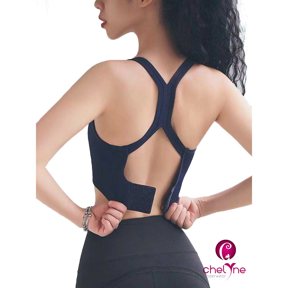 

Chelyne Sport Bra T66027 X-Crop Back Model