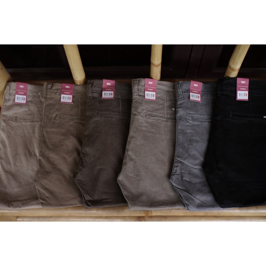 Levis 511 Chino Slim Fit - Celana Panjang Pria - Dark Grey