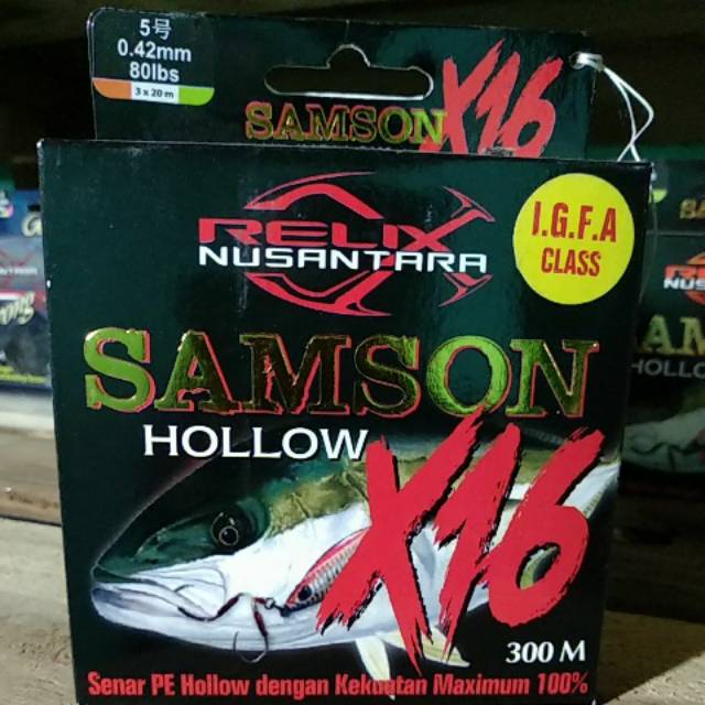 Samson x16 pe 5 . 300m