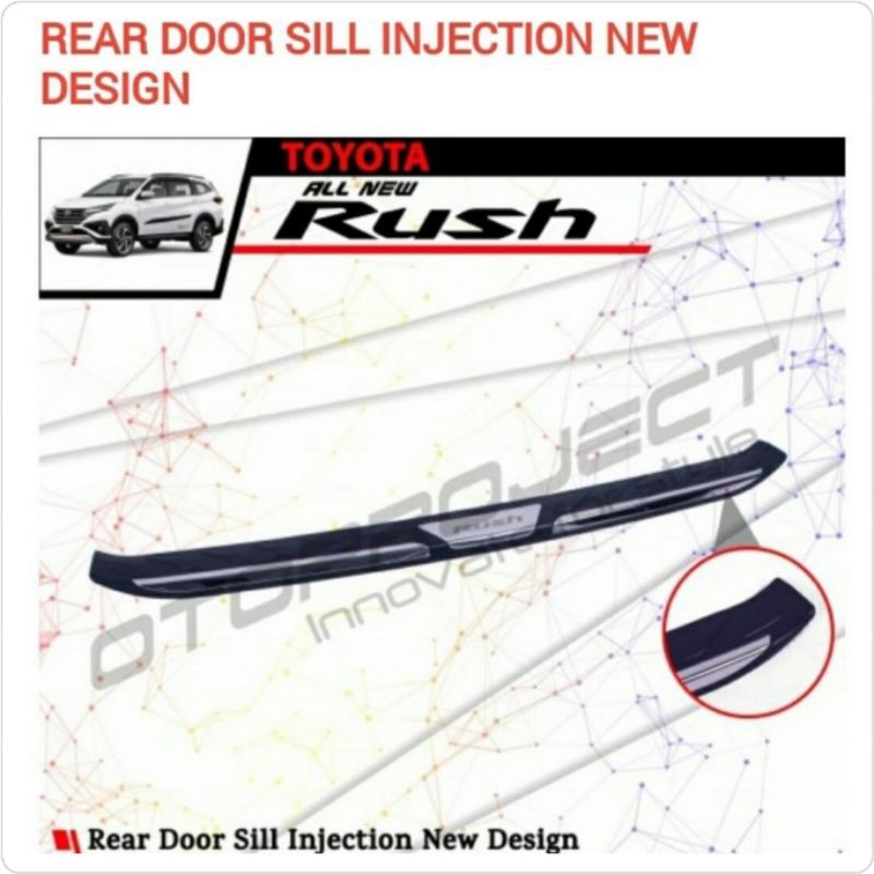 Sill Plate Belakang Rush New 2018 ON Otoproject