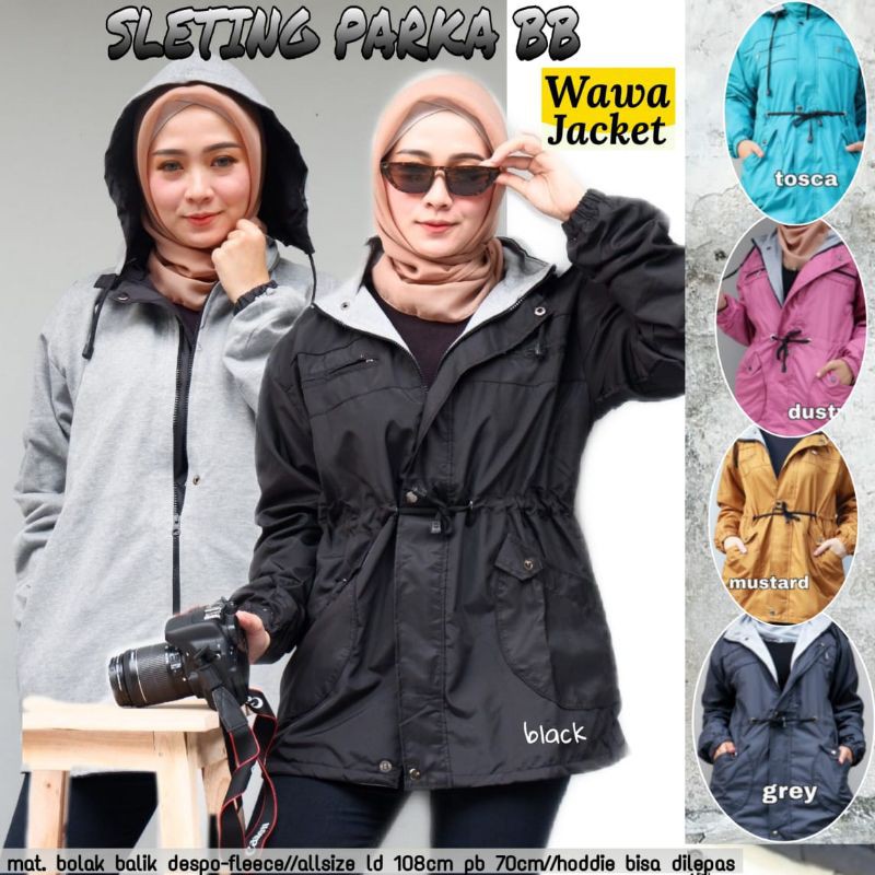 Jaket Parka Wanita/ Parka Wanita/ Jaket Parka