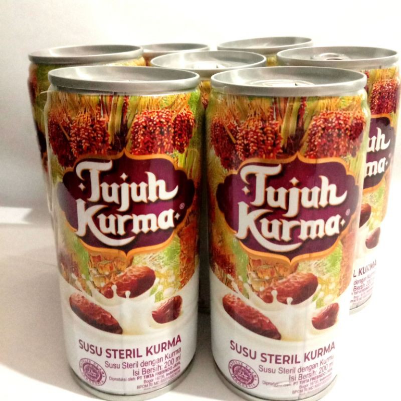 

Susu Steril Tujuh Kurma 200ml (7pcs)