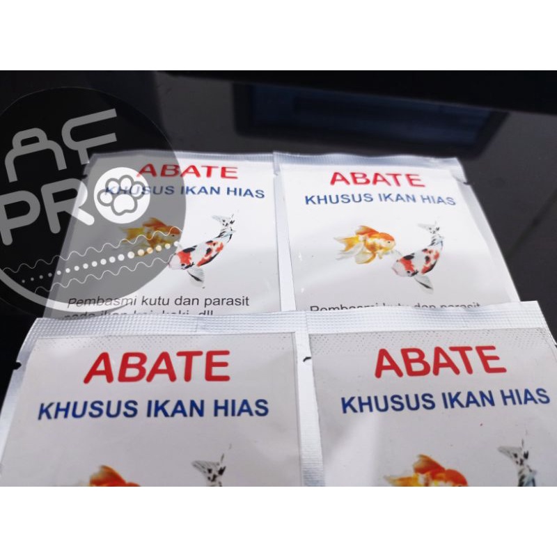 Obat Ikan Fish Lover Anti Kutu ABATE 10GR