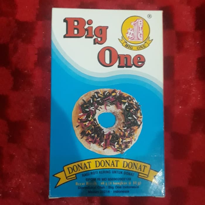

Ragi roti kering untuk donat Big One Donat x4box