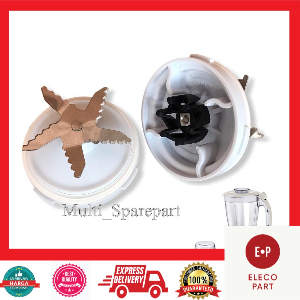Pisau Blender Philips HR 2001 HR 2000 Termasuk Seal