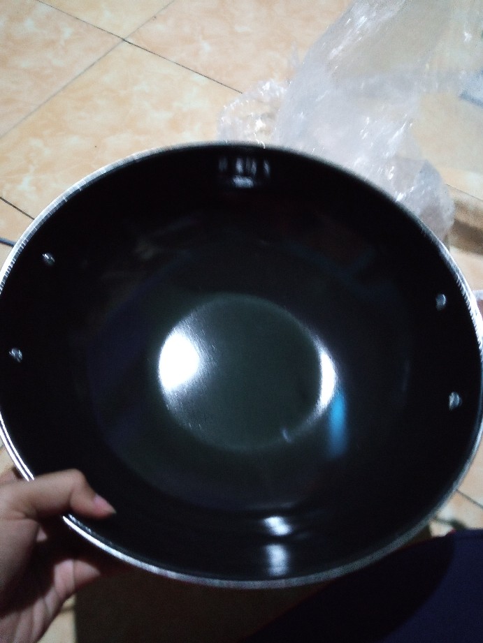 Random Warna Wajan Marble Anti Lengket 32cm