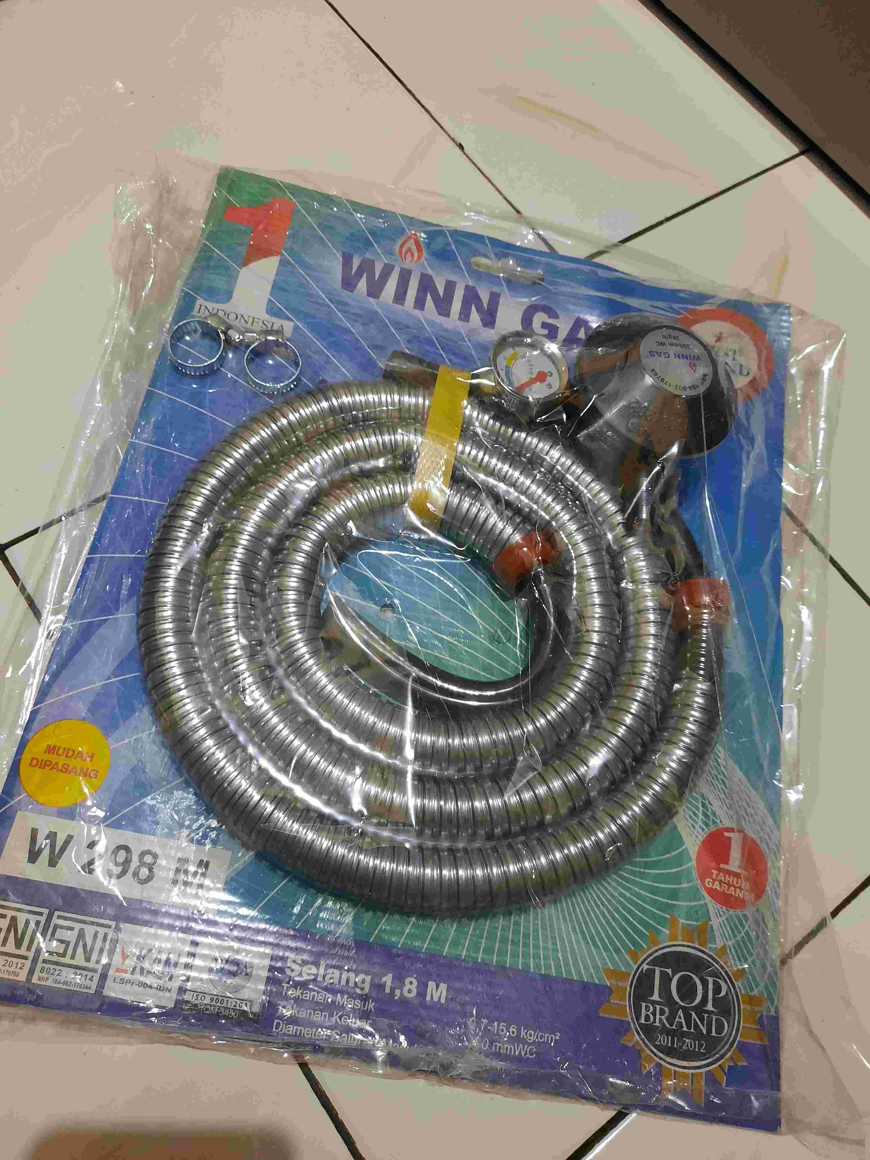 Winn Gas Selang Regulator Kompor Gas Lpg Paket