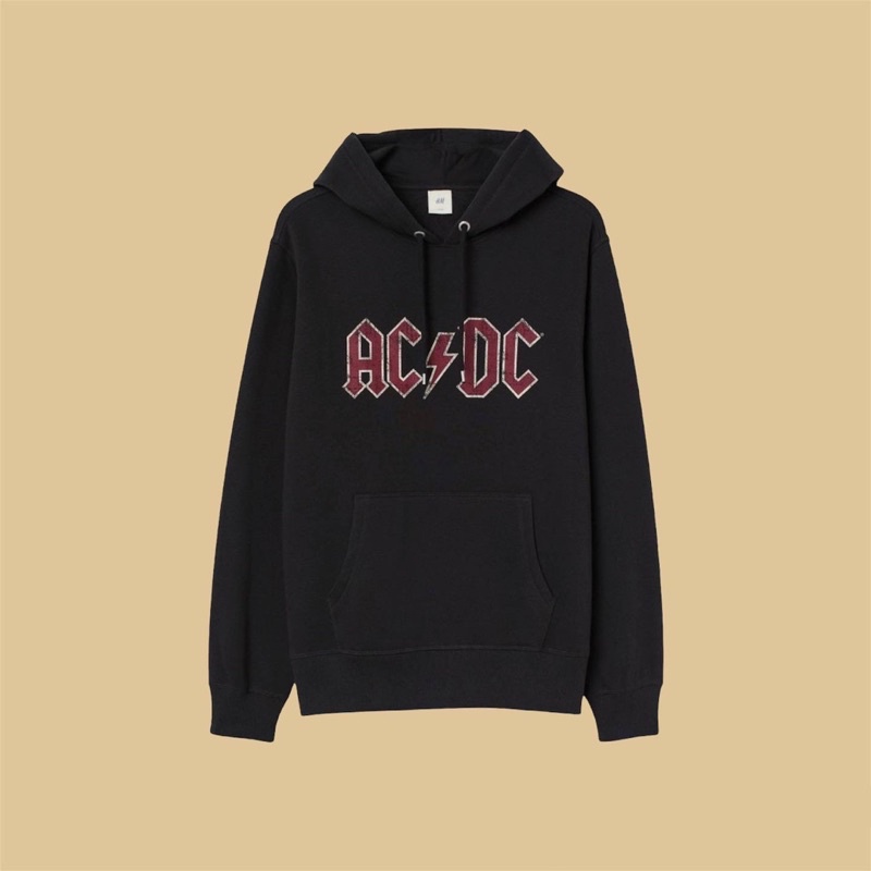 Hoodie HnM ACDC Tour Country Black