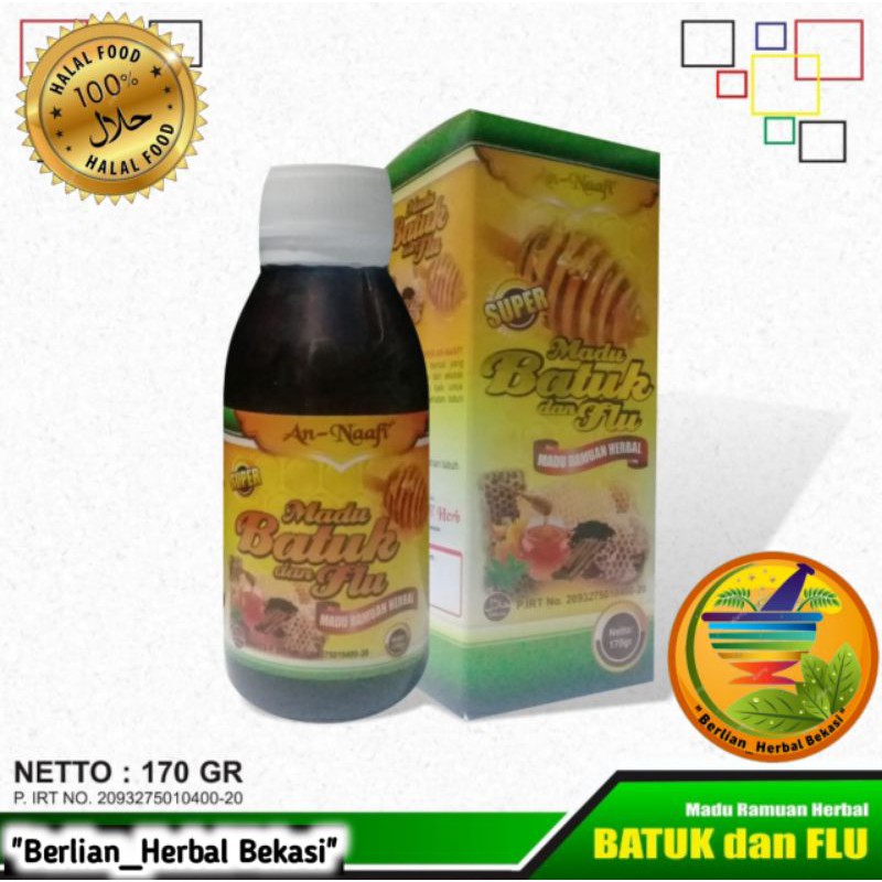 

Madu Batuk dan Flu 170 gram An-Naafi