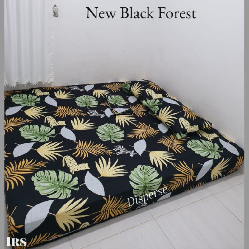 Produsen Sprei Homemade Murah New Black Forest/black Rose NpGL90uGRqKk5