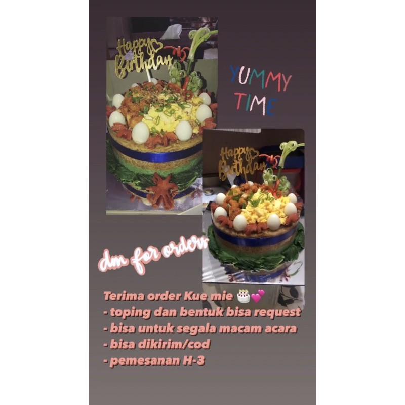 

Noodle cake (Kue Mie)