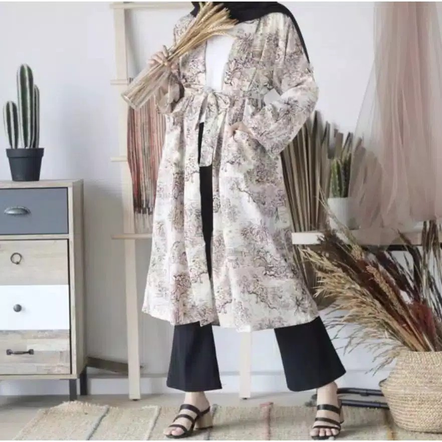 Long cardi/long cardi abstrak(AF)