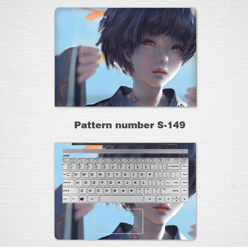 2pcs Stiker Pelindung Laptop UNIVERSAL Motif Kartun Bahan VINYL 12 13 14 15.6 Inch ACER SF114-34 Skin SF313-53 LGBT Pride EX215-54