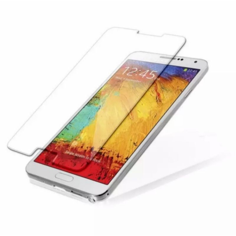 Samsung Note 3 Note 4 Note 5 tempered glass anti gores kaca bening