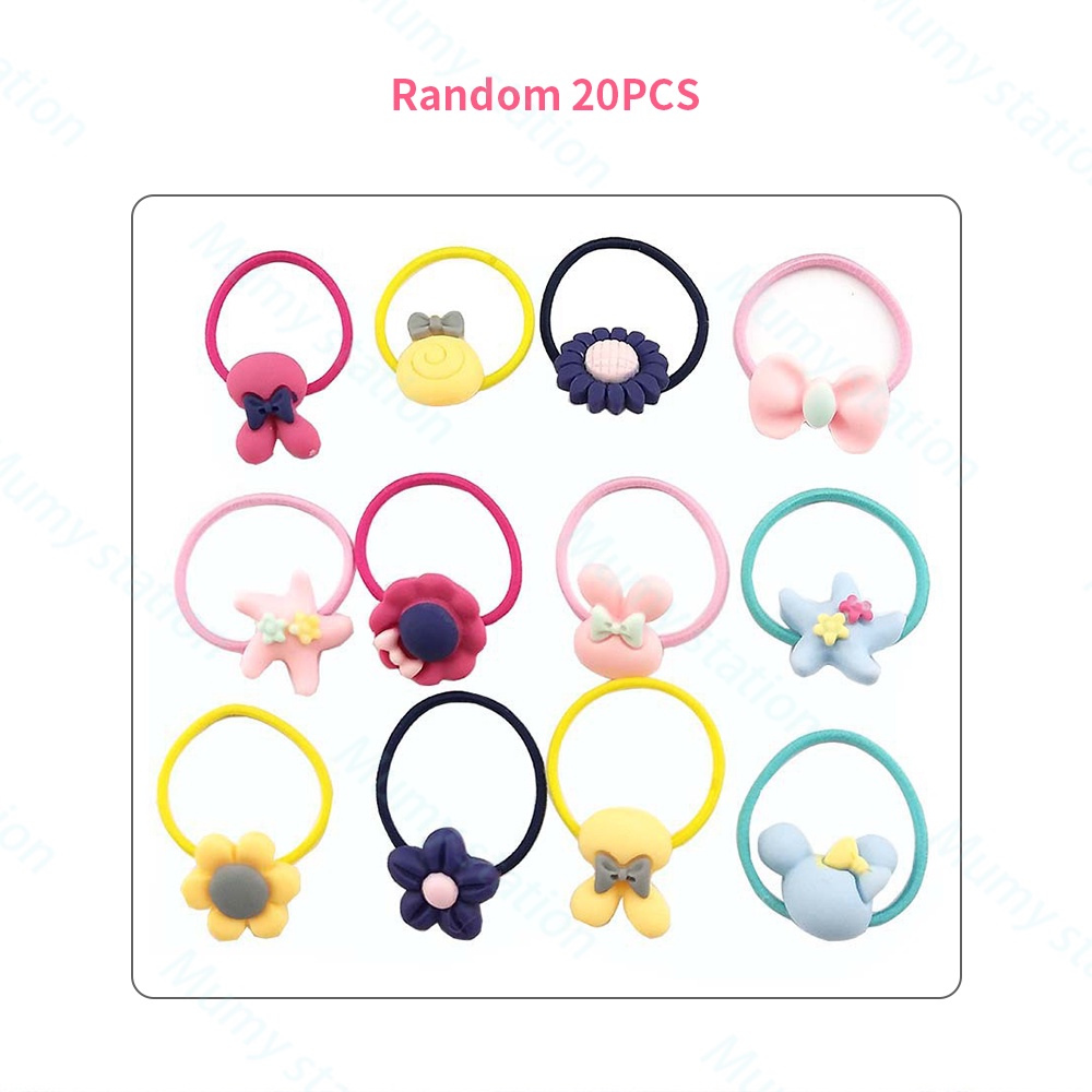 Mumystation Ikatan rambut anak karakter lucu/ikat rambut anak