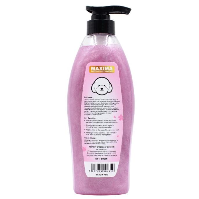 Shampoo anjing Poodle Red / Brown Maxima