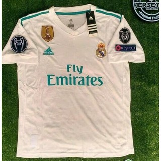 Jersey Baju Kaos  Real Madrid Home 17 18 Grade  Ori  Futsal  