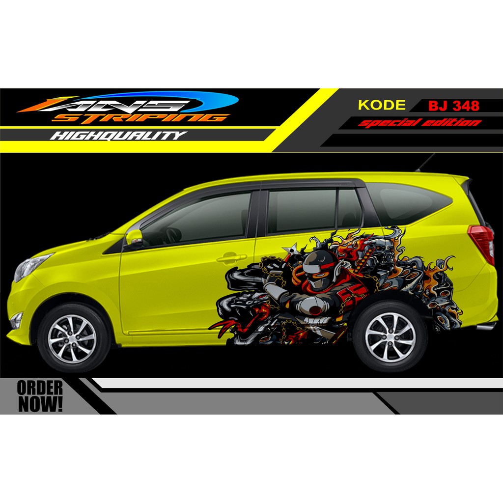 STIKER MOBIL SIGRA / STICKER MOBIL CALYA / DECAL STICKER MOBIL / STIKER MOBIL AVANZA