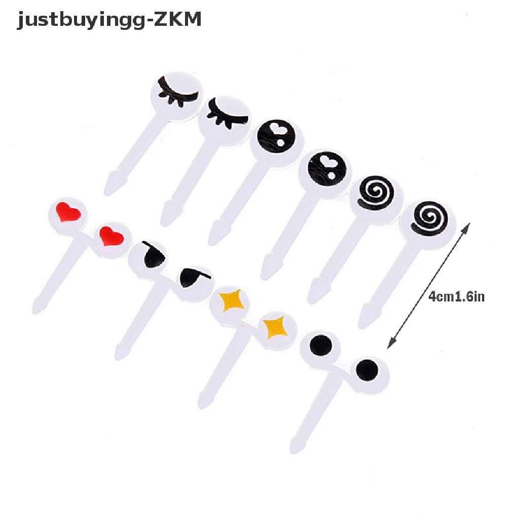 [justbuyingg] Fruit Fork Mini Cartoon Children Snack Cake Dessert Food Fruit Toothpick Fork [zkm]