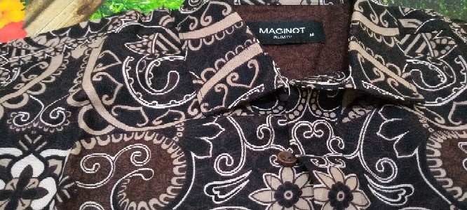 Maginot Kemeja Batik 3.0 Fusena-ss Lengan Pendek Pria