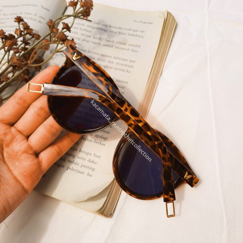 KACAMATA GENTLE MONSTER BLACKPETER STYLE KOREA FASHION KACAMATA HITAM WANITA GM OVERSIZED SUNGLASSES-2