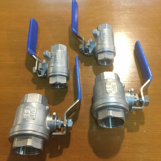 Disc 50 Kran Air Ball Valve Sankyo 2Pc Stainless Steel 1 ...