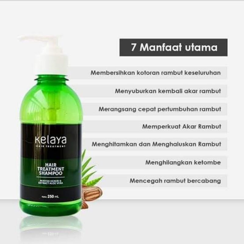 KELAYA shampoo Hair Treatment | shampo penumbuh rambut botak BPOM