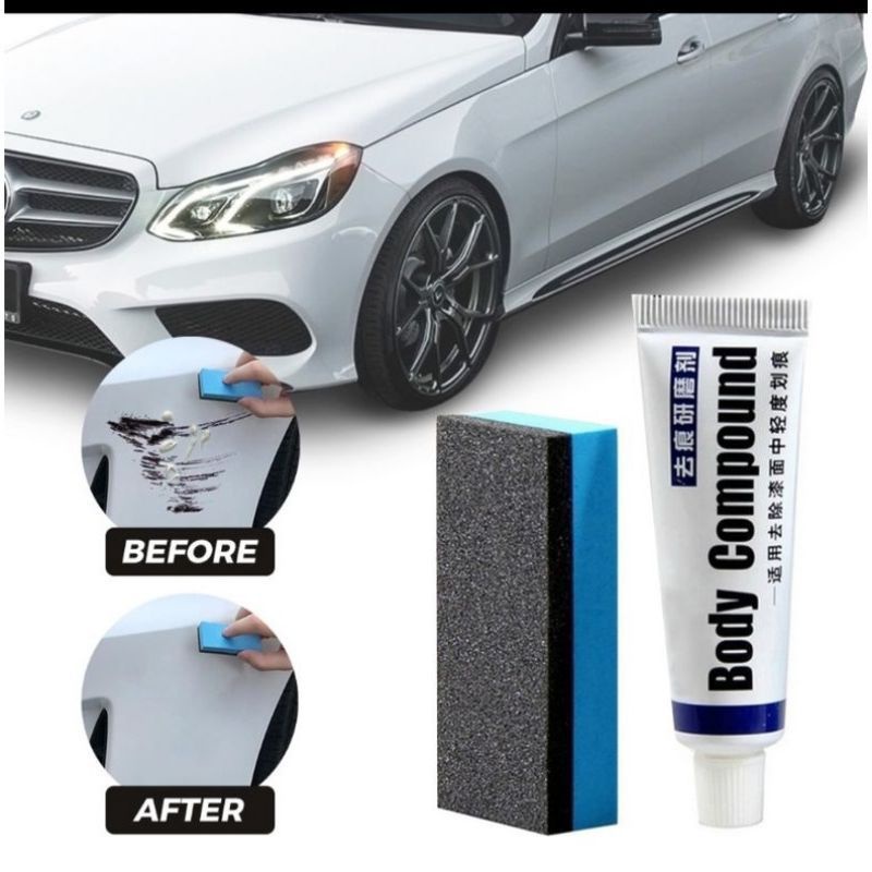 KOMPON BODY COMPOUND POLES MOBIL MOTOR MENGHILANGKAN BARET HALUS