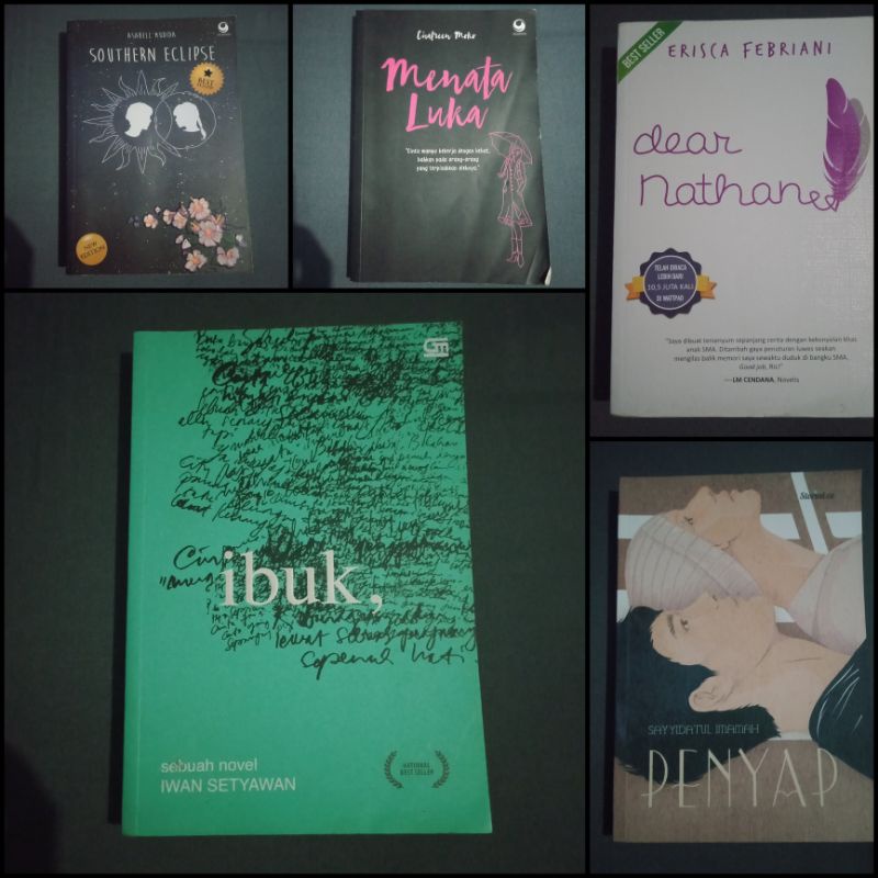 

Buku Preloved/Bekas ORI