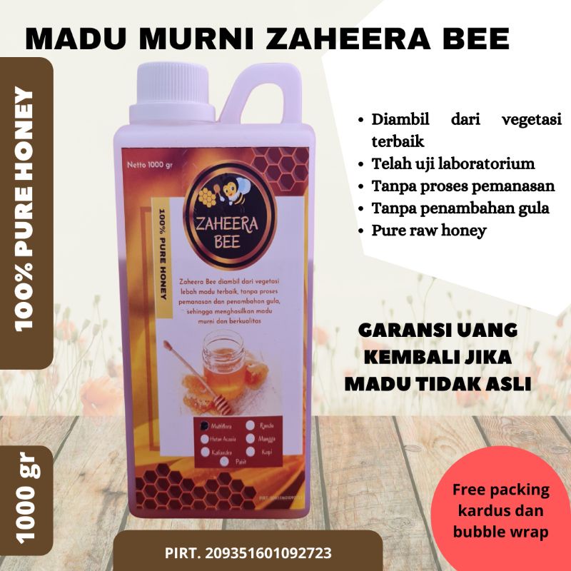 

MADU MURNI ASLI 100 % TELAH UJI LAB - MADU HUTAN 1 kg