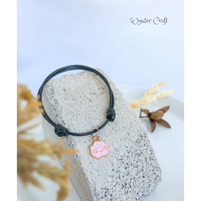 WA137 Gelang Tali Charm Sky / Rainbow / Sun / Clouds by Wynter Craft