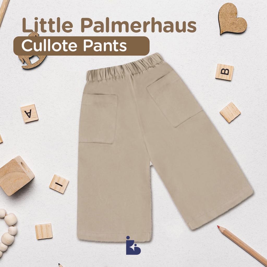 Little Palmerhaus Cullote Girls Pants | Celana Anak | Celana Kulot Anak