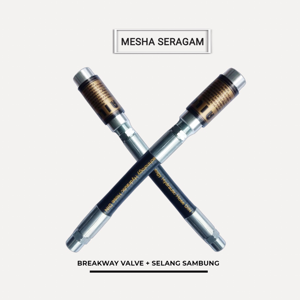 Selang Breakway sambung dengan Breakway Aile