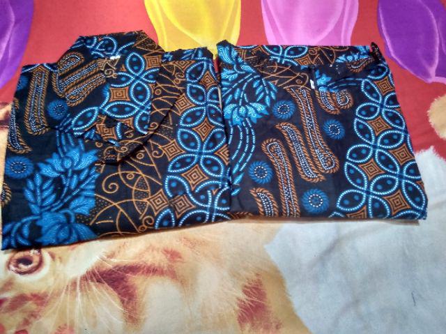 Batik Keluarga Couple Gamis M L Xl Xxl Xxxl Blouse Seno Super Jumbo