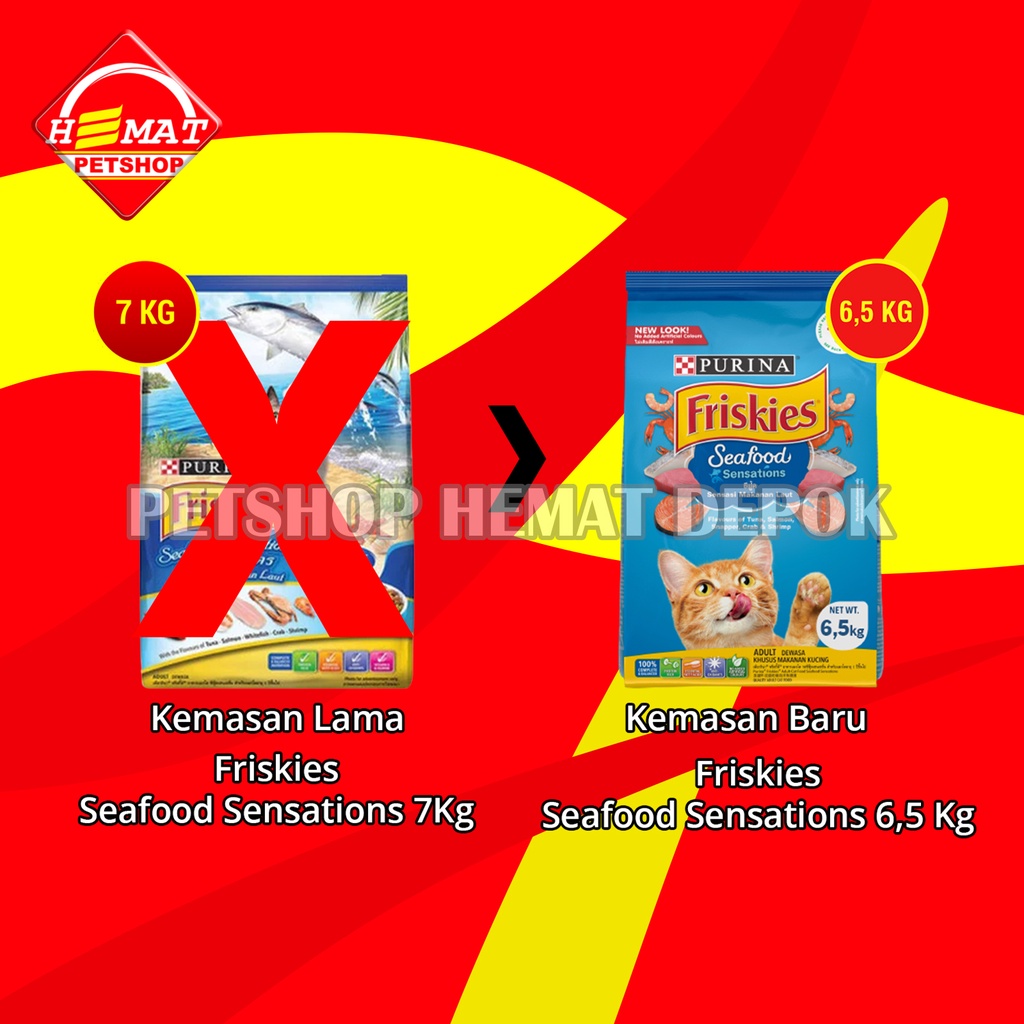 Friskies Adult Seafood Sensations 6.5 KG