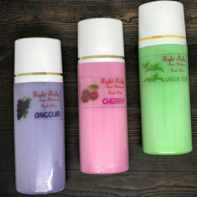 HB Lotion Platinum triple dosis Greentea/Cherry/Anggur