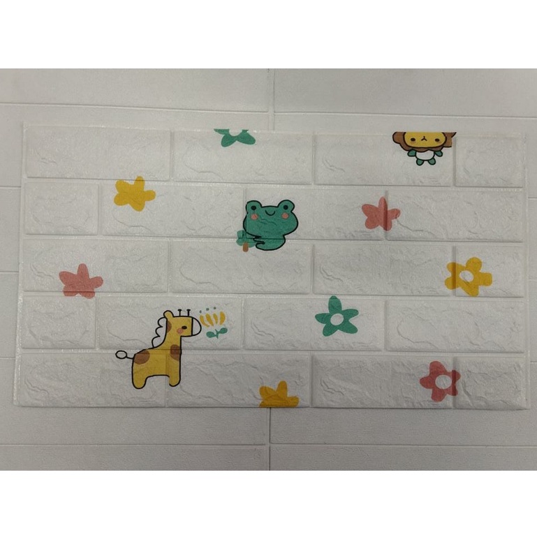 ✧YUKSHOPING✧ Wallpaper Dinding 3d Motif Gambar Wallfoam Dekorasi Kamar Murah R535-ANIMAL