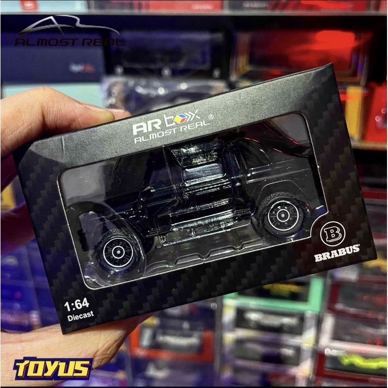 Almost Real - 1/64 MERCEDES BENZ G CLASS BRABUS 550 PICKUP BLACK