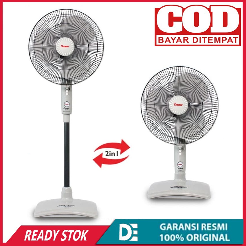 Kipas Angin Berdiri / Stand Fan Cosmos 16&quot; Inch 2in1 16 SN Twino