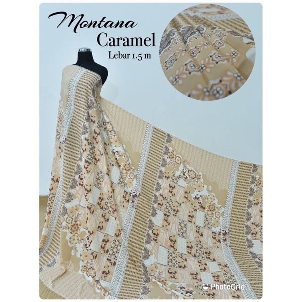 Bahan kain MONTANA Kualitas Premium