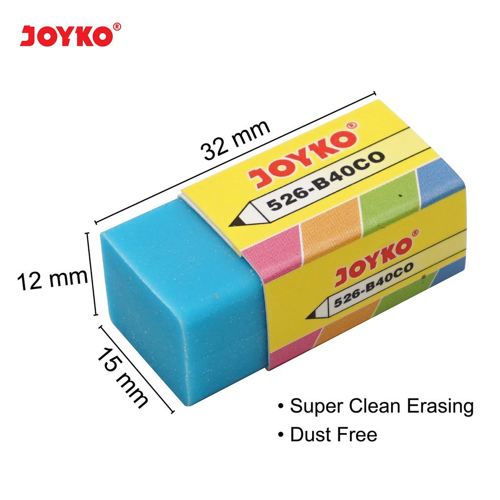 [DAVIS] Penghapus Joyko 526-B40 WARNA (1PCS)