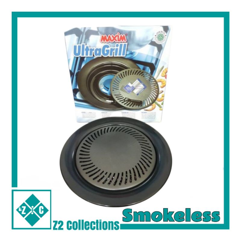 Ultra Grill MAXIM Panggangan Daging Barbeque Smokeless Grill Pan