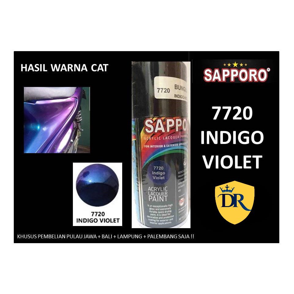 Sapporo Bunglon 7720 Indigo Violet / Pilok / Pylox / Pilox 300 ml
