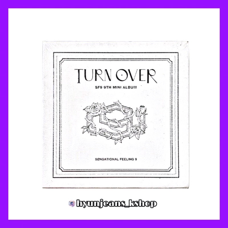 [READY STOCK] SF9 9th Mini Album - TURN OVER ( Kihno / Kinho / Air Kit )