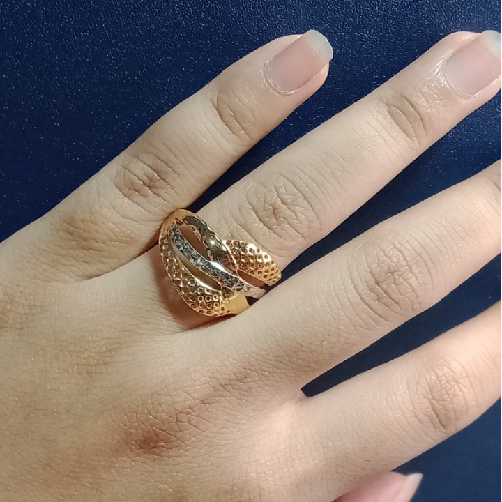 Cincin Emas 17K - 3.4 gr Kadar 750 - 902