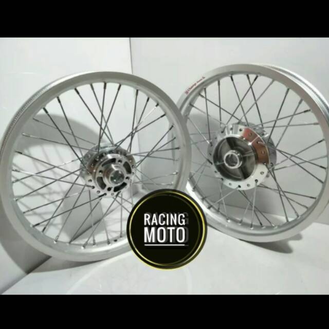 SEPAKET VELG CHAMP RIM VIXION OLD-VIXION NEW-SCORPIO NEW -RX KING RING17X185-215 STEL VELG KOMPLIT