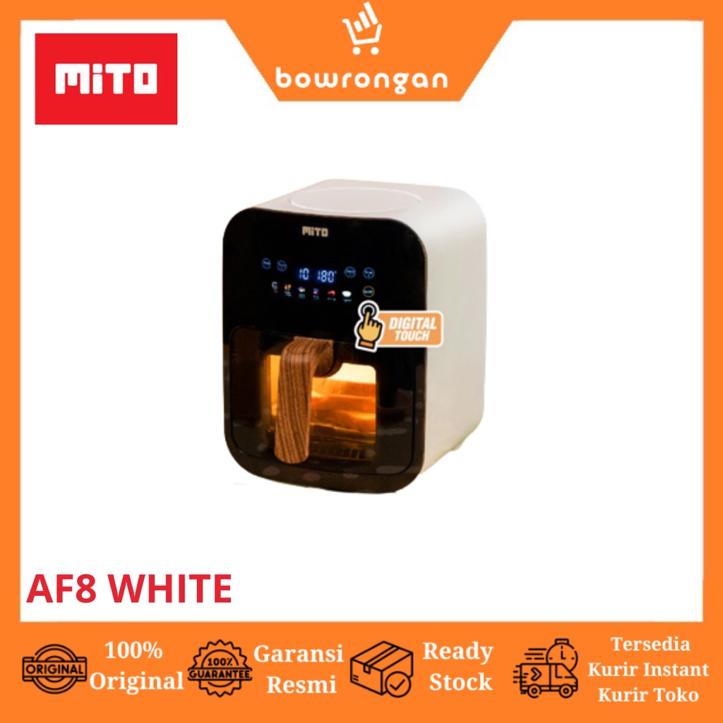 Mito Air Fryer AF8 Crystal Series