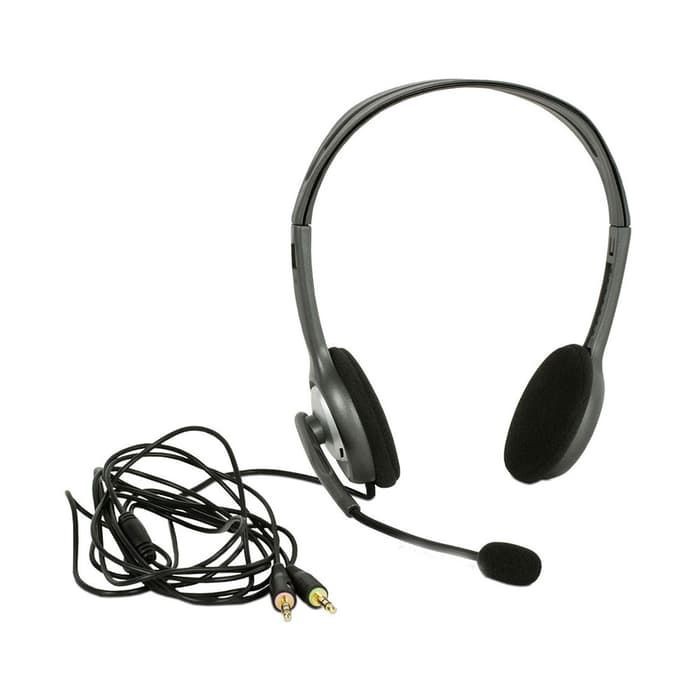 Logitech Stereo HeadSet H110/ H111 White Color Original Garansi Resmi