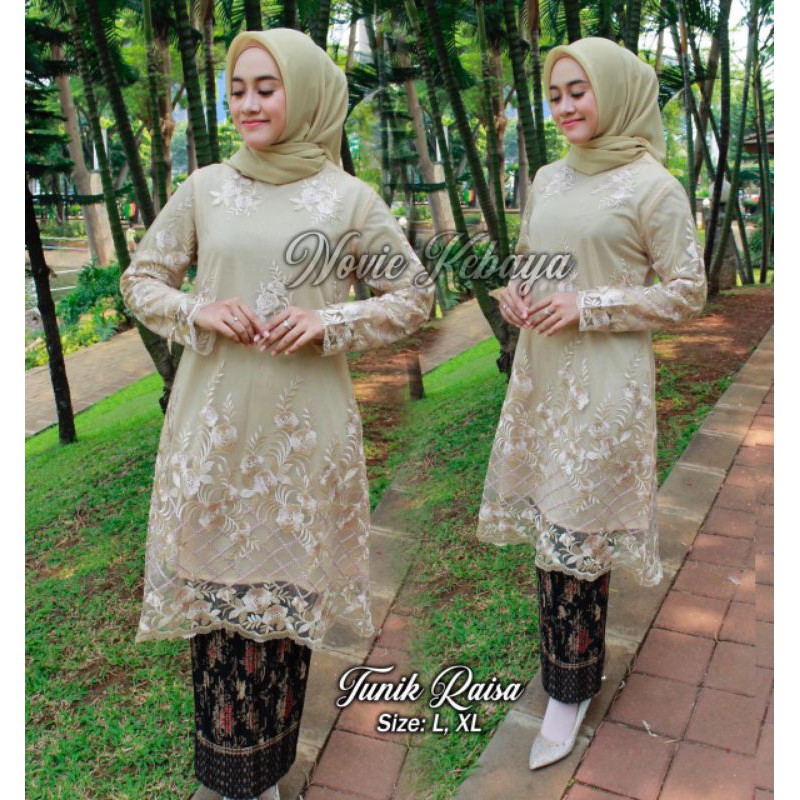 TUNIK KEBAYA WISUDA/KEBAYA PESTA/KEBAYA MODERN